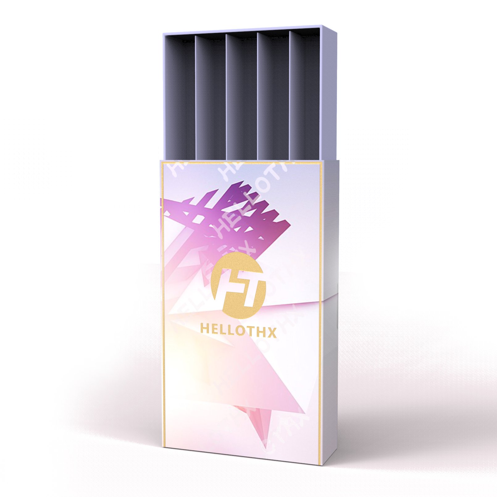 5 Pks Rigid Box