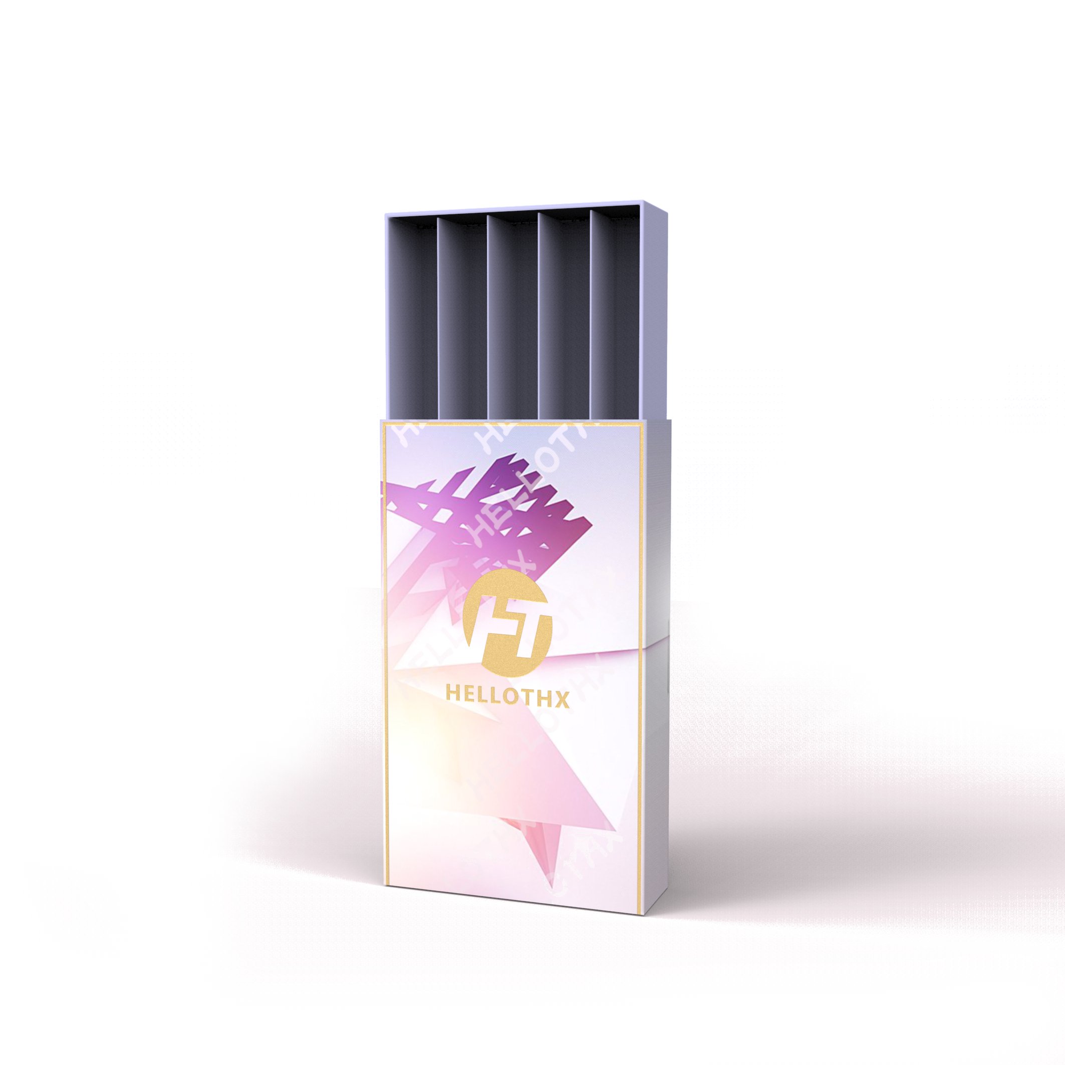 5 Pks Rigid Box